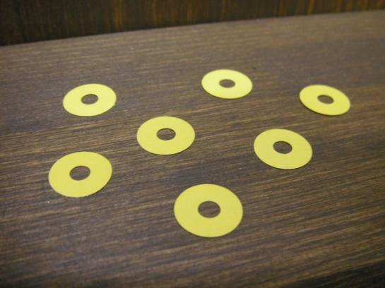 日本進口 渡邊商店 鋼琴鍵盤紙圈(小) 紙墊圈 100片/包 鍵盤墊片