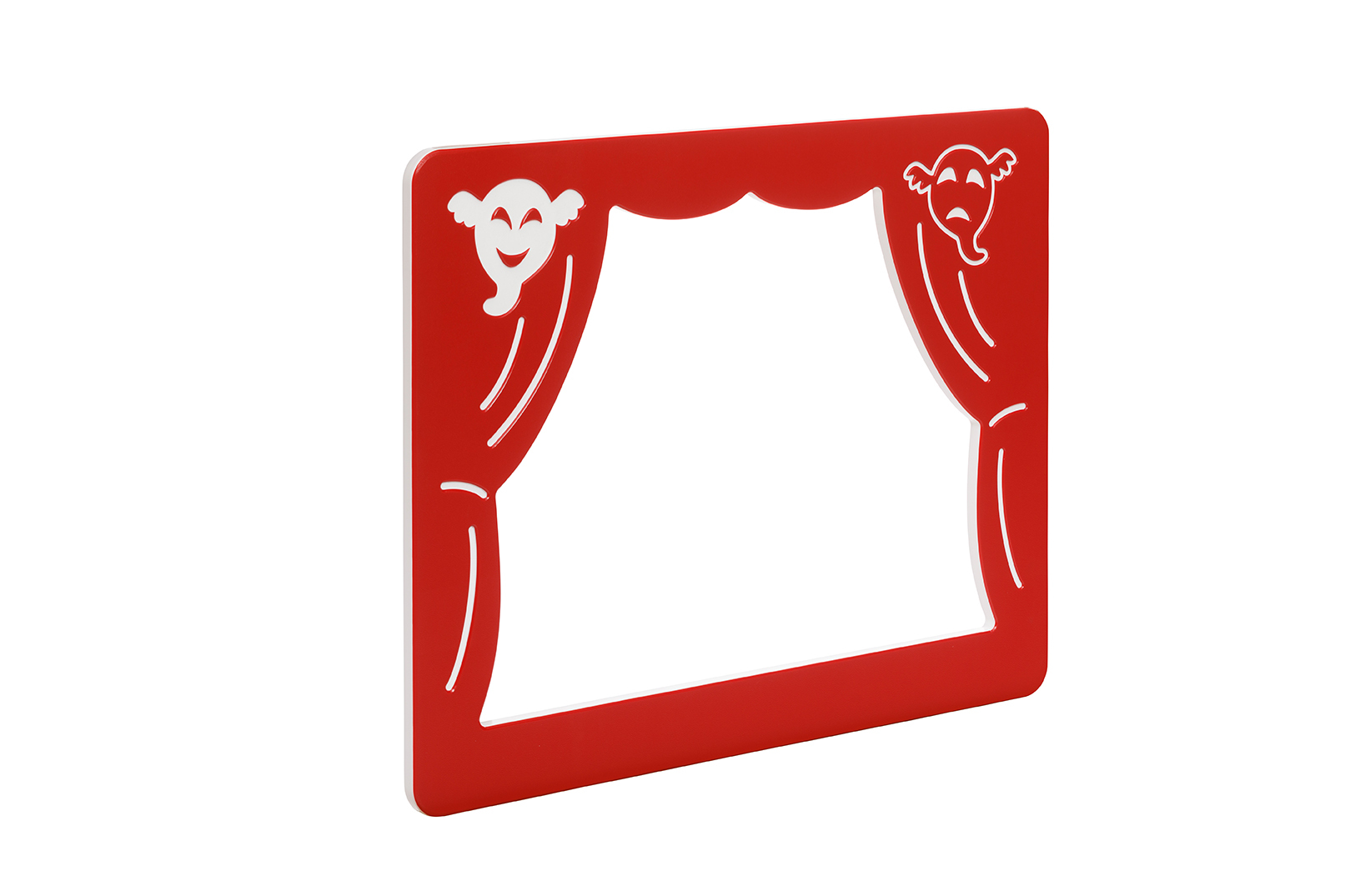 HDPE PLAY PANEL - THEATRE (RED)