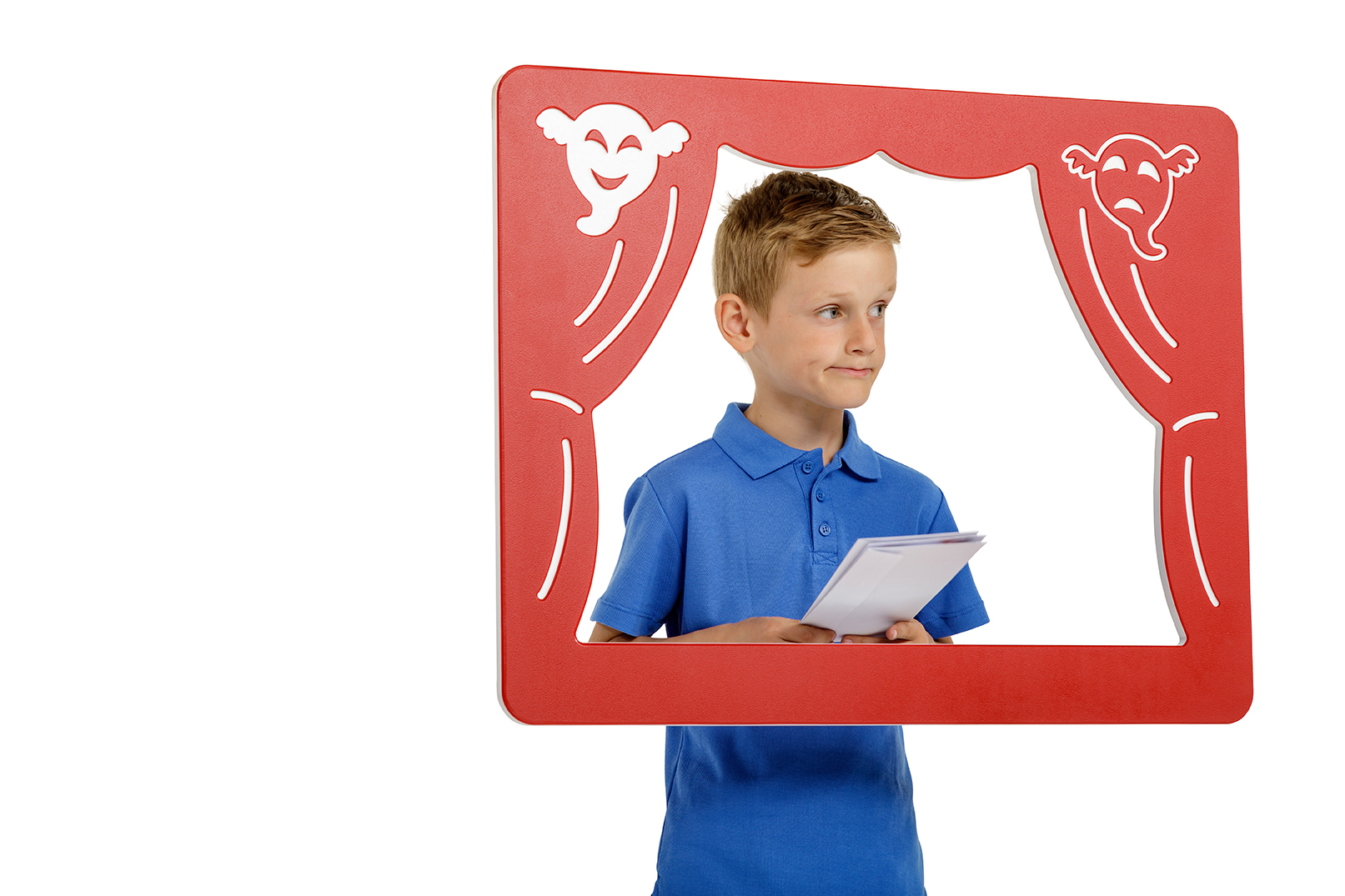 HDPE PLAY PANEL - THEATRE (RED)