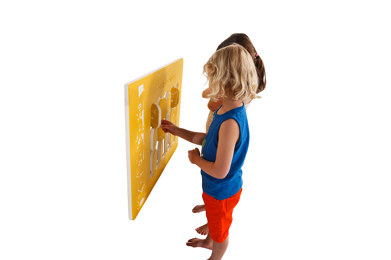 HDPE PLAY PANEL - MATCHING PAIRS (YELLOW)
