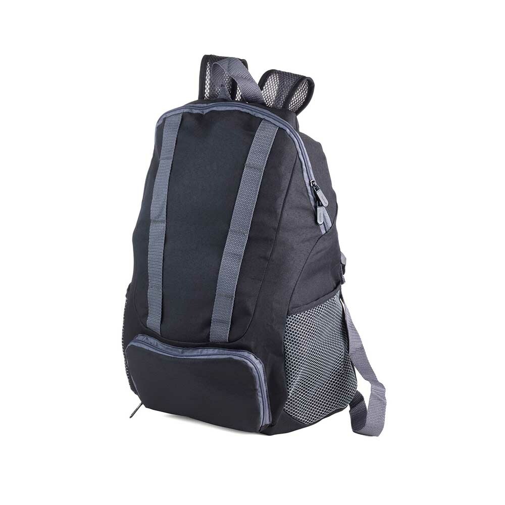 德國 TROIKA｜158公克超輕量摺疊收納背包(黑色)