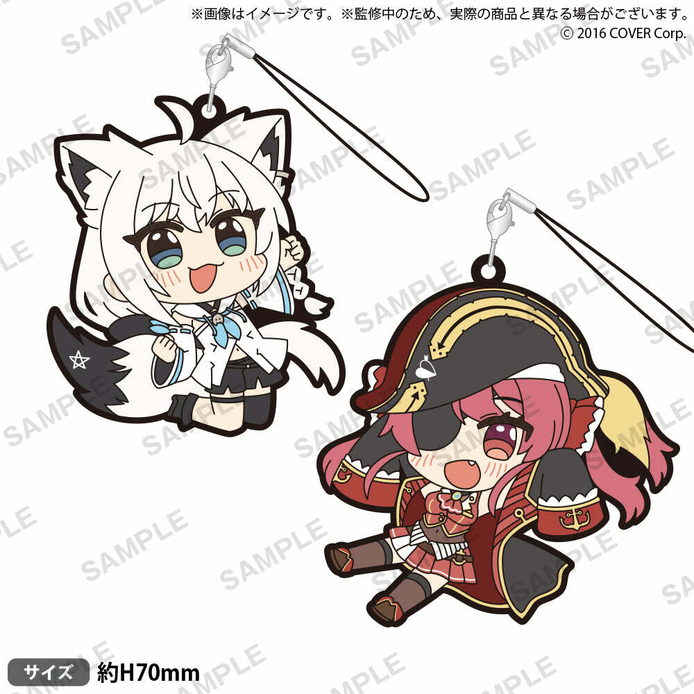 「再販」「官品代購」Hololive presents Vのすこんなオタ活なんだワ！ ～100回記念！#2 橡膠掛件