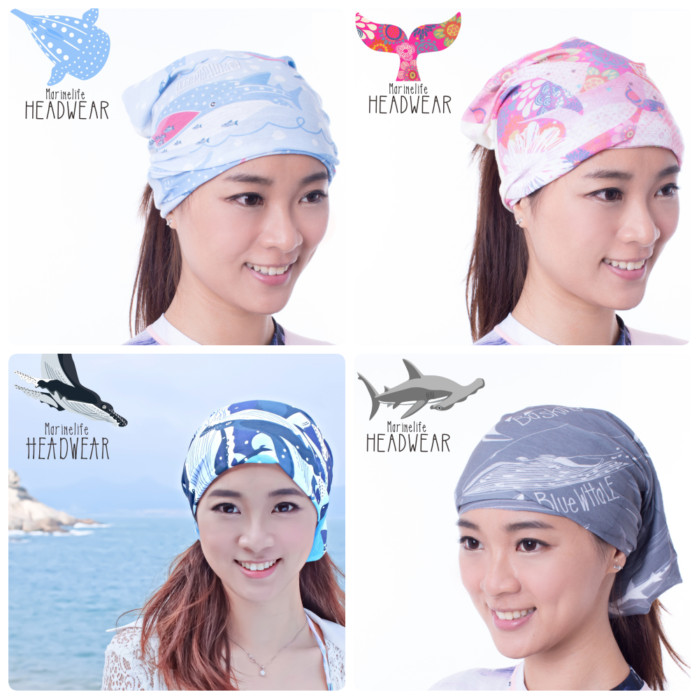 ▲Oceanarium 海洋生物頭巾❄️