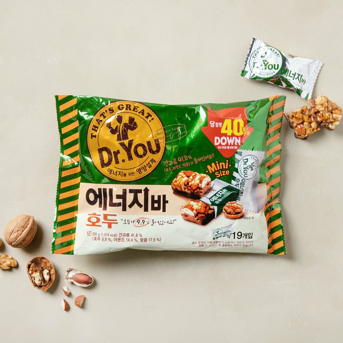 Orion Dr.You迷你合桃能量棒 (約19個入)