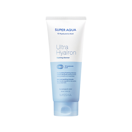 Missha Super Aqua Ultra Hyalron Foaming Cleanser 200ml