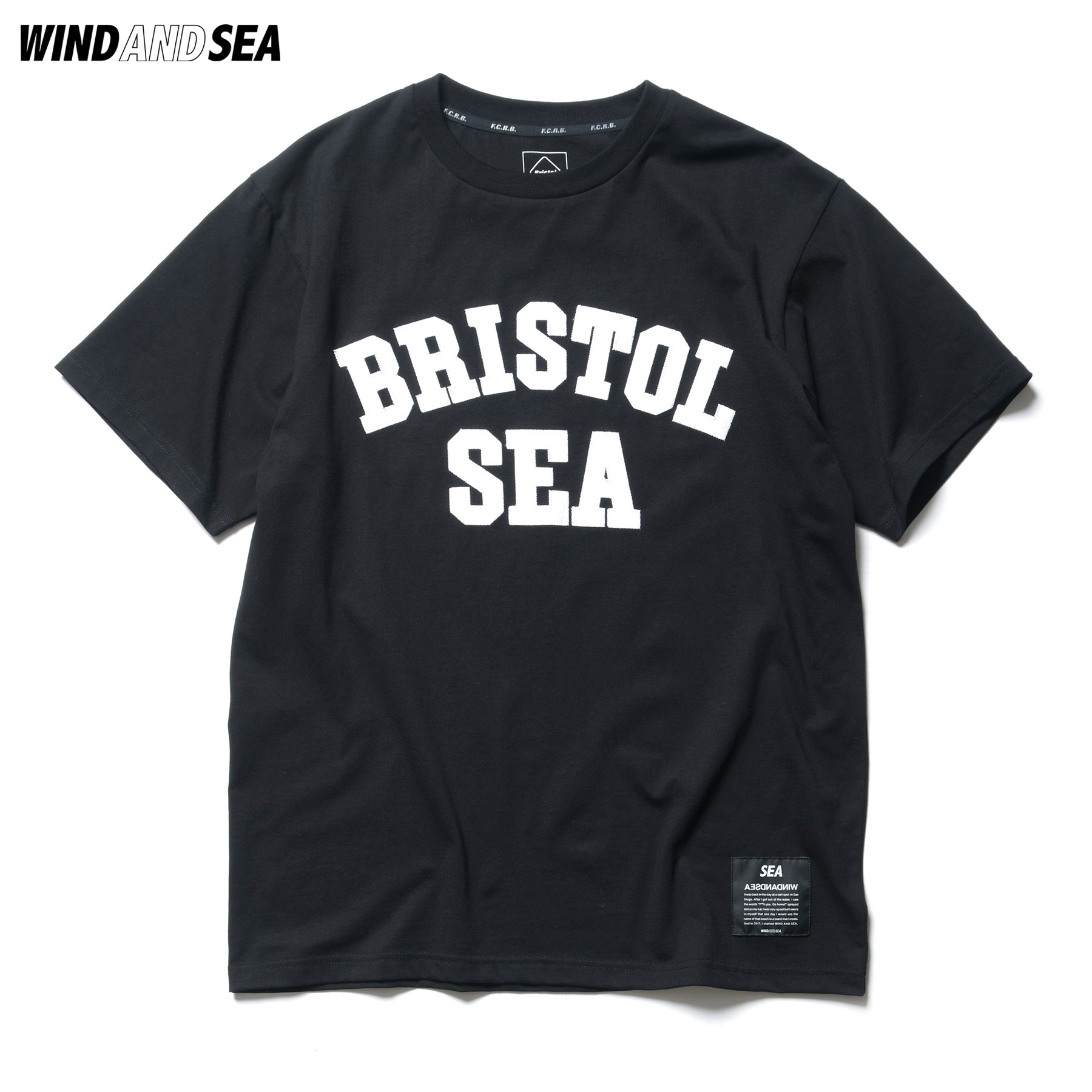 ネックUネックF.C.Real Bristol カレッジTシャツ / SOPH ブリストル