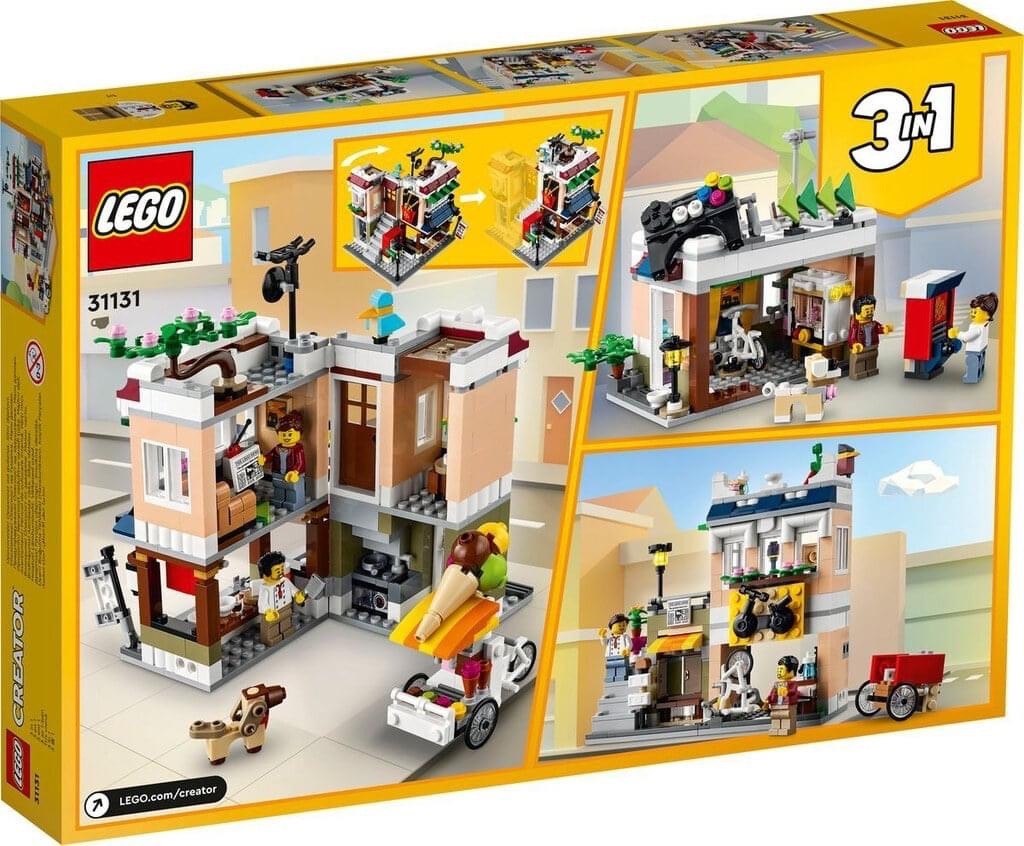 [飛米樂高積木磚賣店] LEGO 31131Creator-三合一創意 市區麵館（6/1開賣）