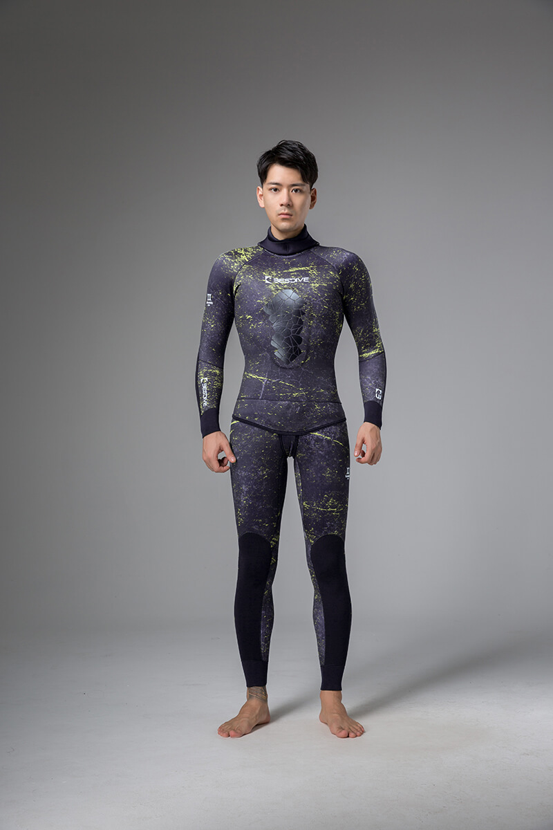 ▲預購 Bestdive 男款 漁獵系列 迷彩防寒衣 2026 內裡一般布面