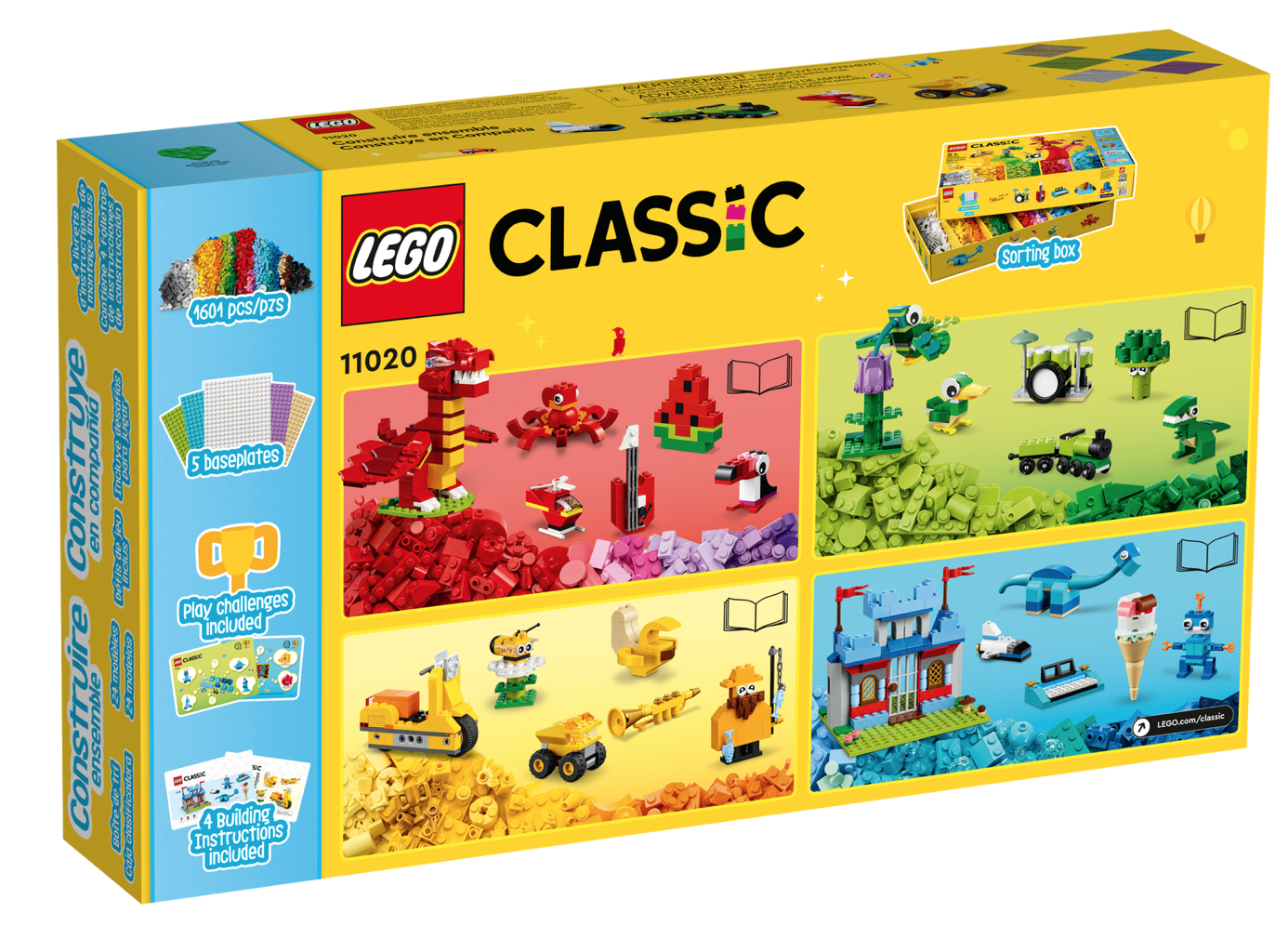 [飛米樂高積木磚賣店] LEGO 11020 Classic- 一起拼砌 (6/1開賣)