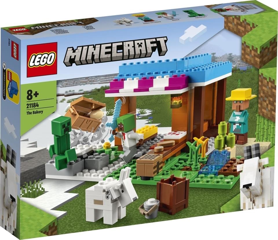 [飛米樂高積木磚賣店] LEGO 21184 Minecraft 創世神 麵包店(6/1開賣)