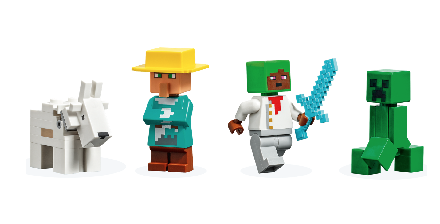 [飛米樂高積木磚賣店] LEGO 21184 Minecraft 創世神 麵包店(6/1開賣)