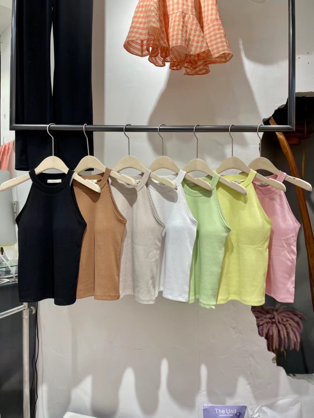 [28/5] MAYT2264 削肩背心連bra top