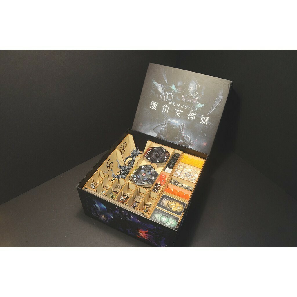 復仇女神號 Nemesis 桌遊收納盒【免膠組裝】【烏鴉盒子】