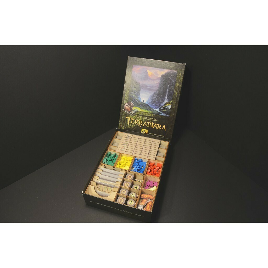 特拉馬拉 Terramara 桌遊收納盒【免膠組裝】【烏鴉盒子】