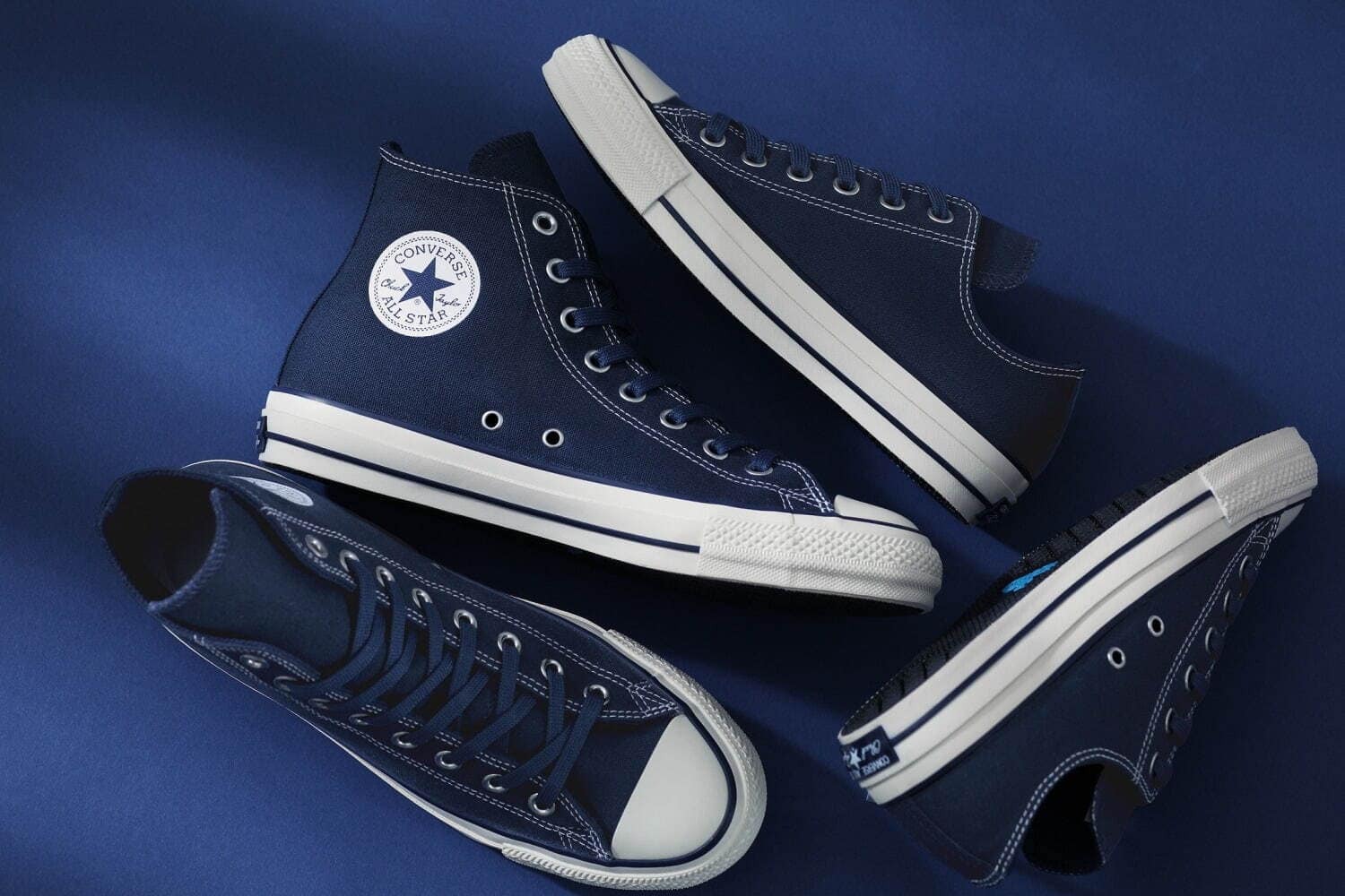 日本converse  All Star MIDNIGHTBLUE 防潑水帆布鞋