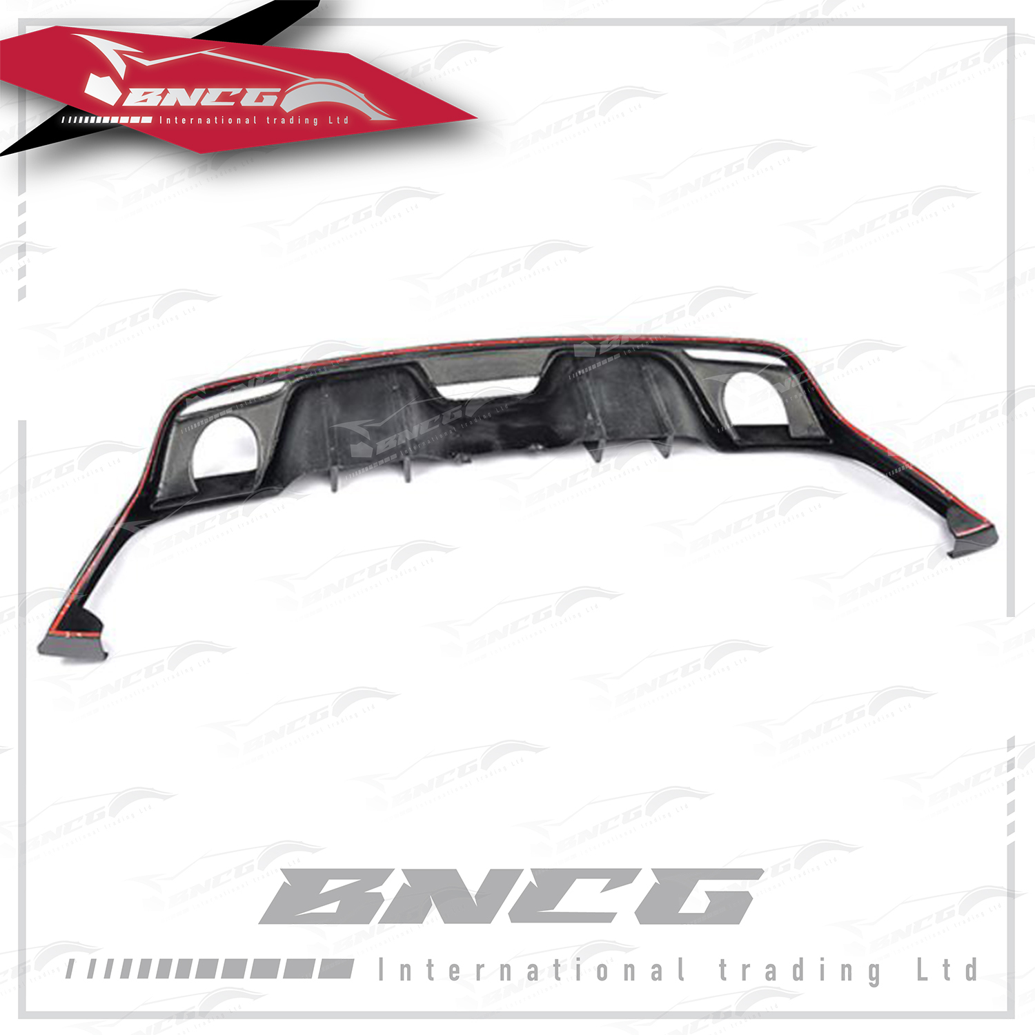 福特 野馬 Ford Mustang 15-17年式 美規專用 改裝 卡夢 碳纖維 外觀件 後下巴 【Shelby不適裝】