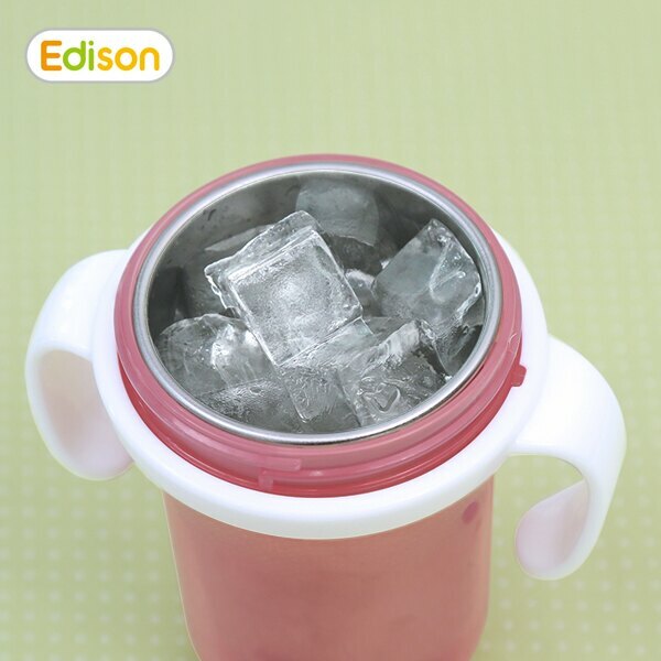 Edison Friends 不銹鋼公仔水杯(白兔)