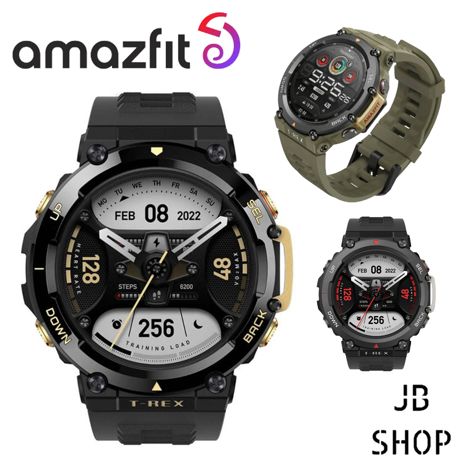 Amazfit T-Rex 2 Rugged Outdoor GPS Smartwatch