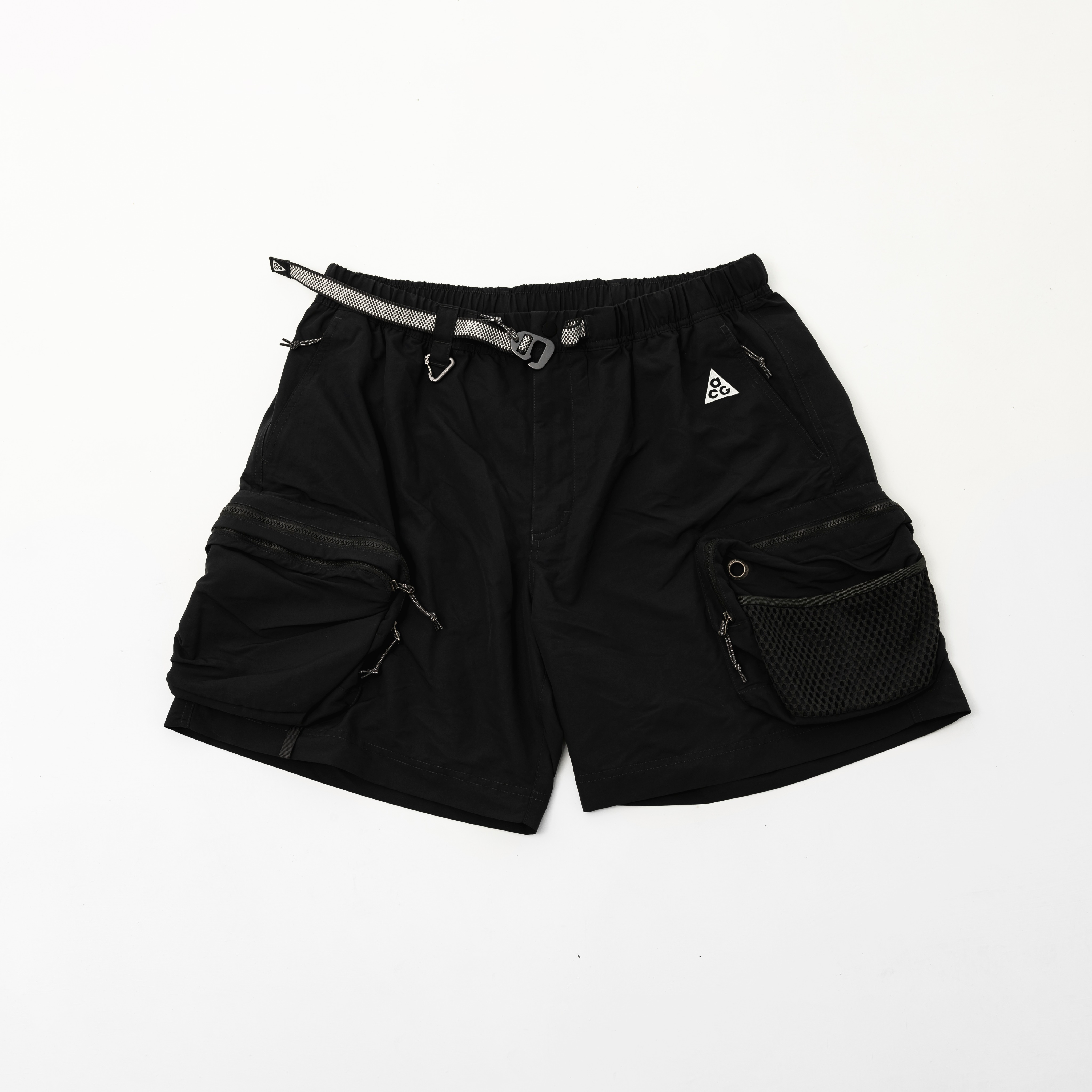 -(B4b02)-NIKE ACG SHORTS 炭灰色 多口袋 機能 防水 工裝短褲-DN3946 070