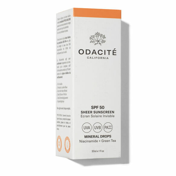 Odacite SPF 50 Mineral Drops Sheer Sunscreen 透亮礦物防曬霜 50ml