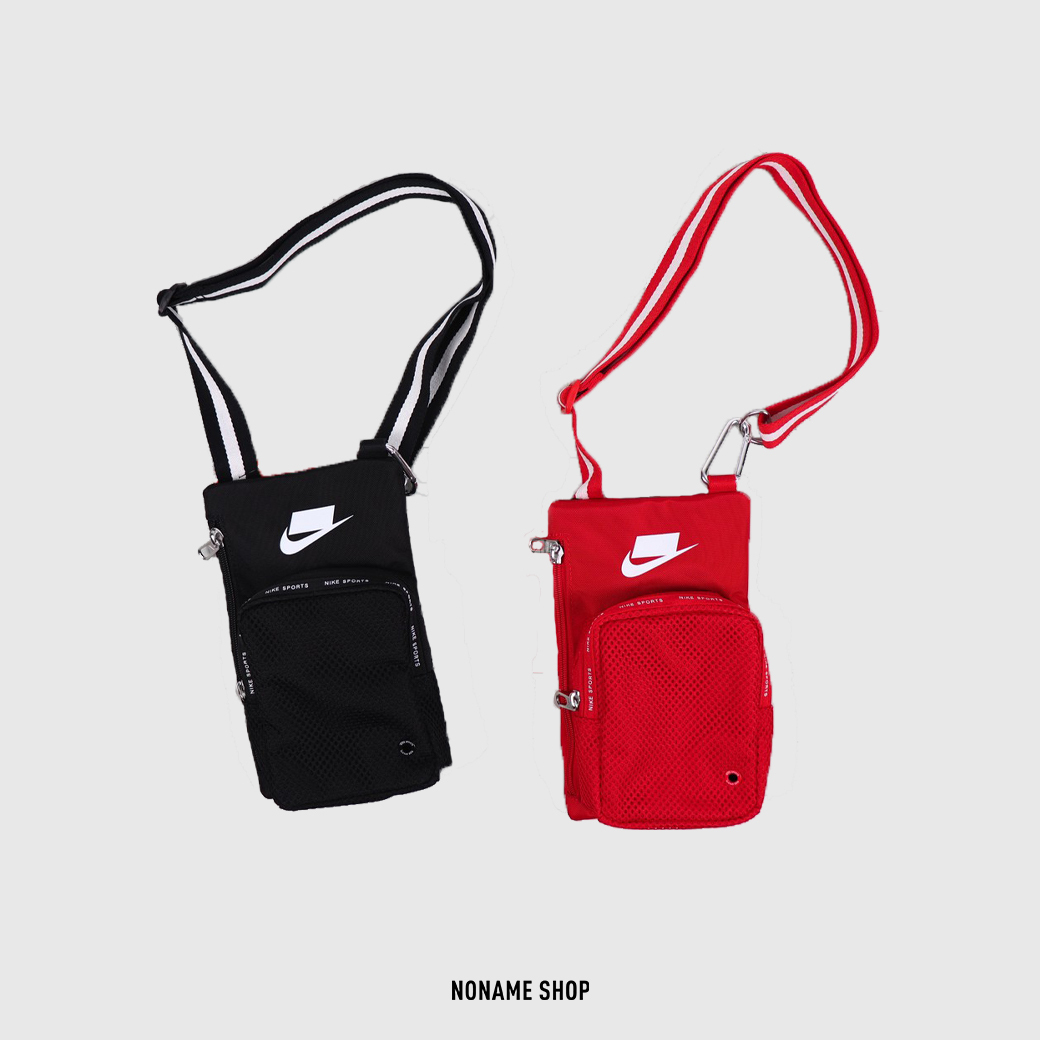 NIKE 方形 Logo 學院風 小方包 側背包
