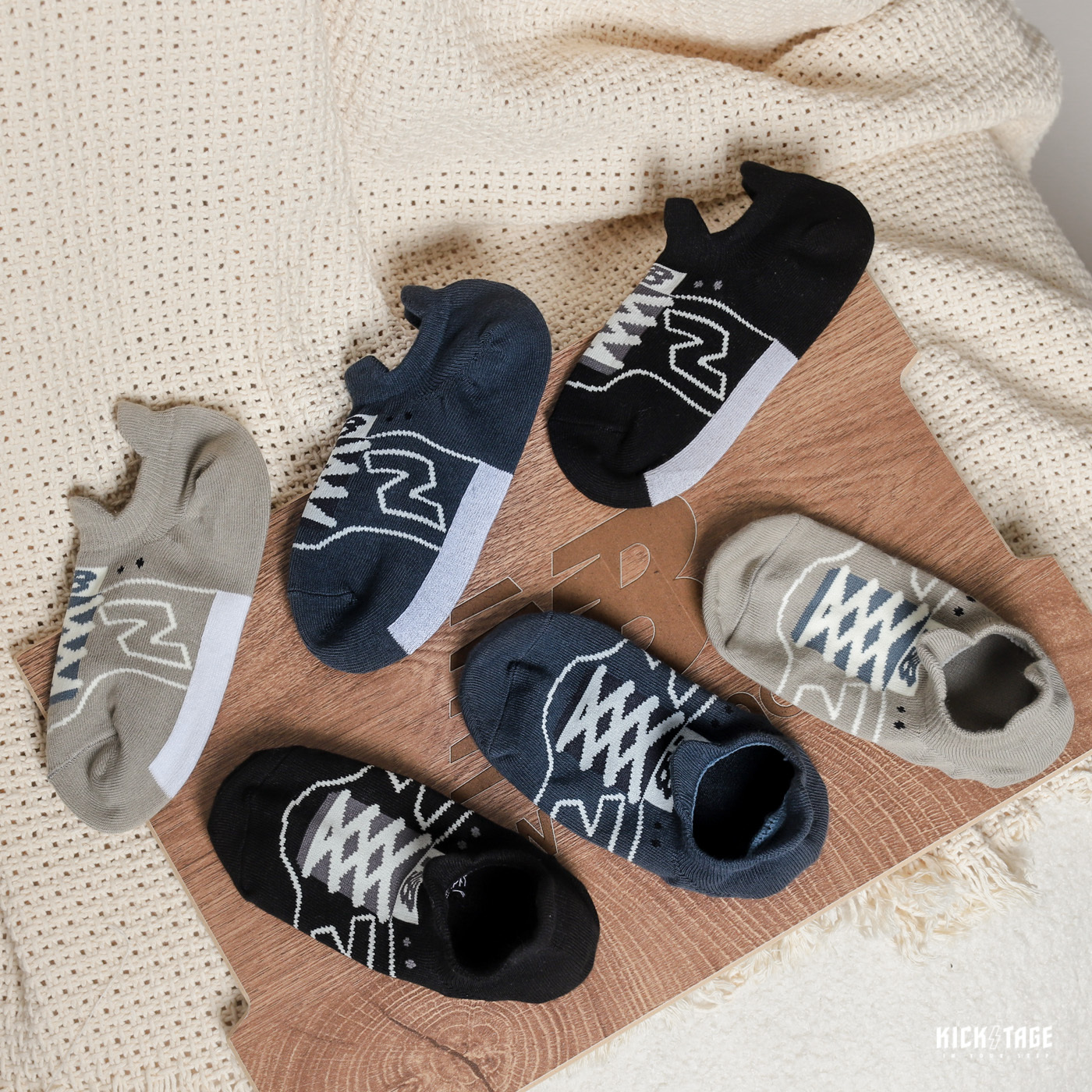 一入 NEW BALANCE Sneaker Fit 黑色 沙色 藍色 復古 鞋型 隱形襪 船型襪【LAS82221】NBSCS