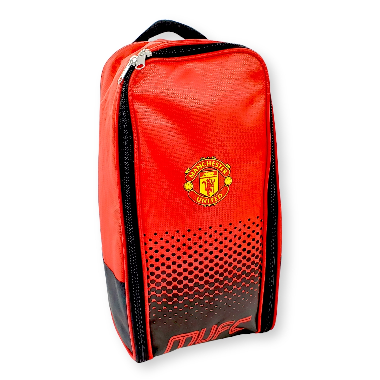 曼聯紅色波點會徽鞋袋