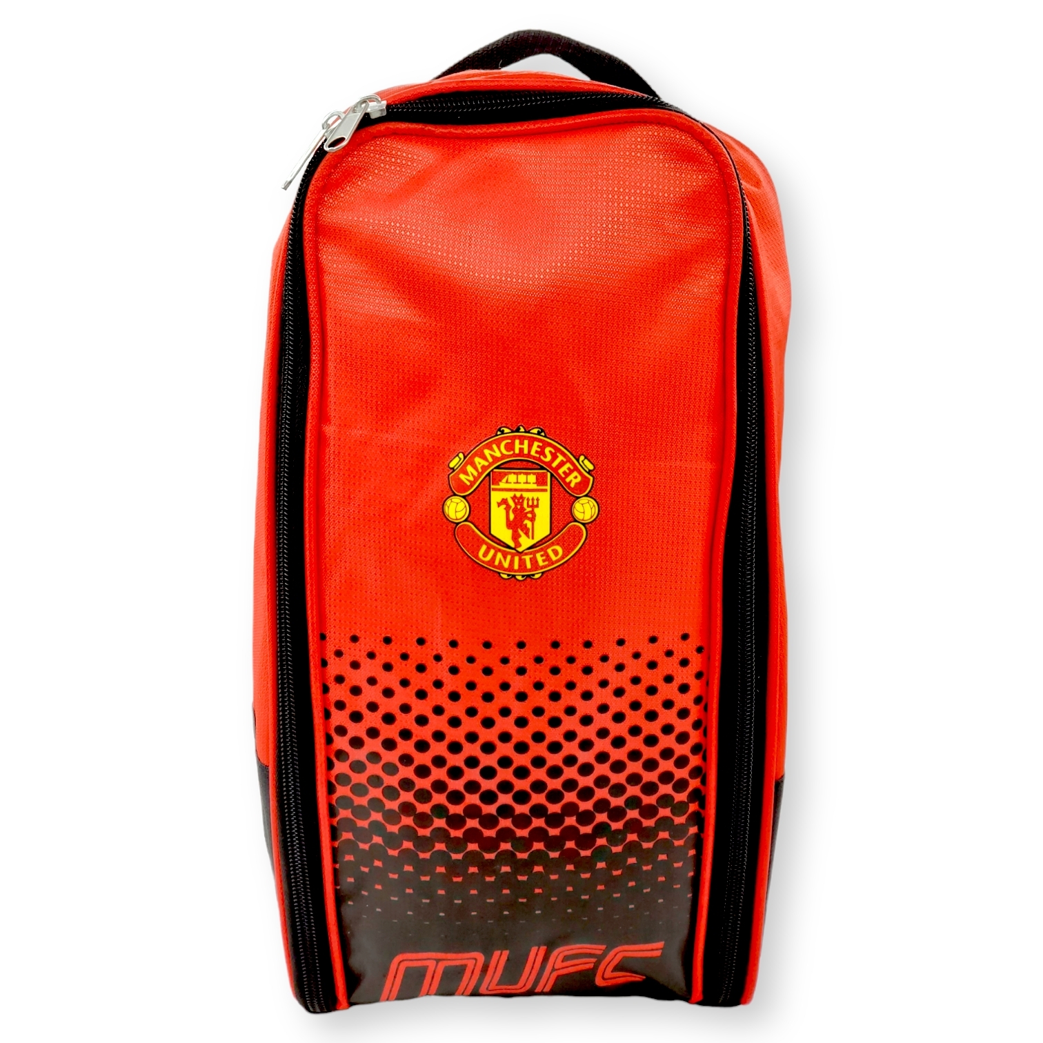 曼聯紅色波點會徽鞋袋
