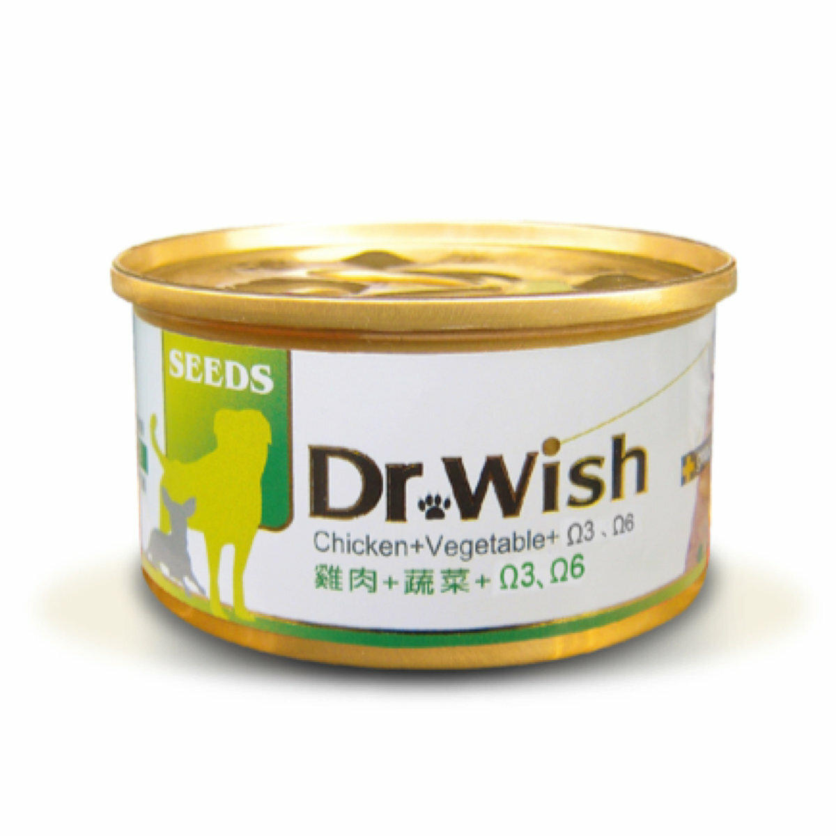 台灣SEEDS - Dr Wish營養慕絲 - 雞肉+蔬菜+Omega3&6