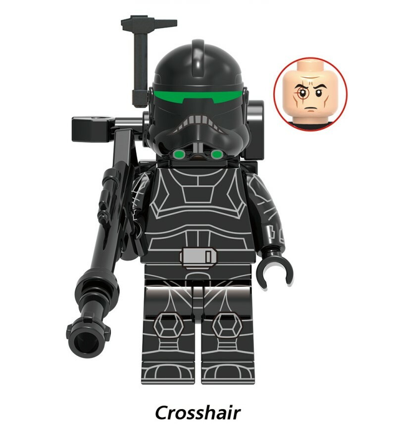 Crosshair (Elite Squad) Star Wars Custom Minifigs Fit Lego XH1799