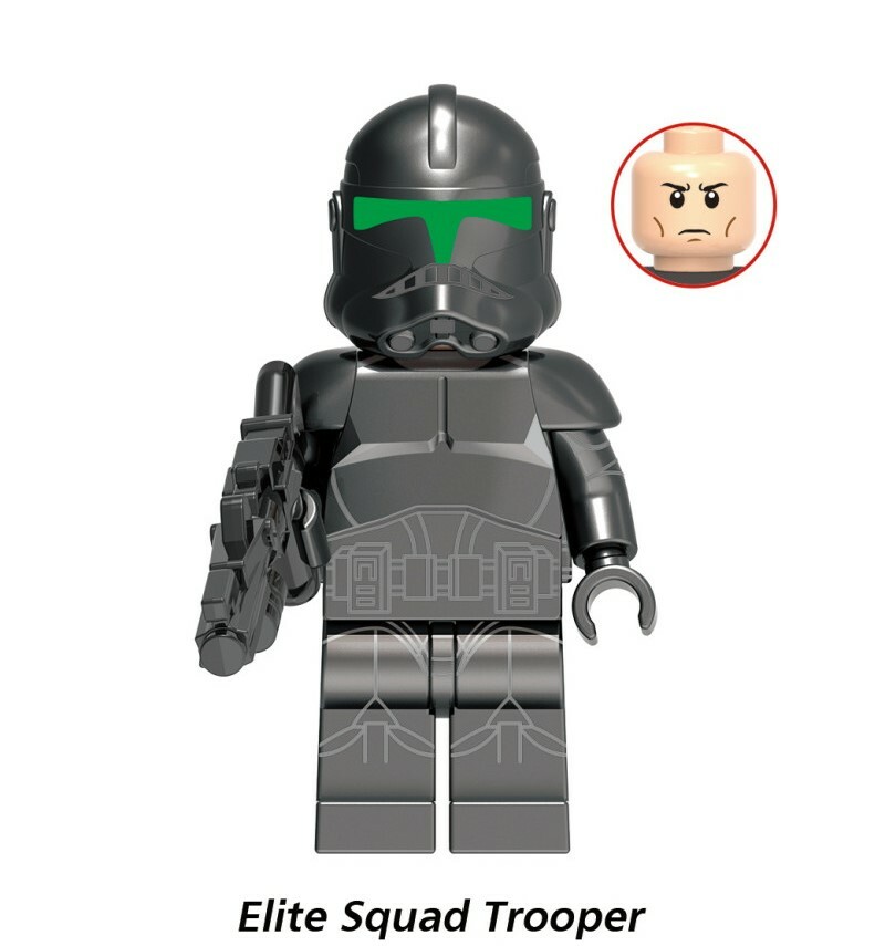 Elite Squad Trooper Star Wars Custom Minifigs Fit Lego XH1801