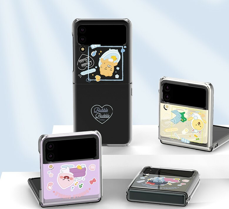 Kakao Friends - Flip 4 / 3 Clear Hard Case - 貼身透明手機保護硬殼 S2