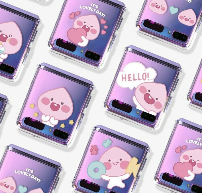Kakao Friends - Flip 4 / 3 Clear Hard Case - 貼身透明手機保護硬殼 S2