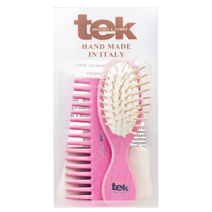 糖衣魔髮梳組(夢幻粉)