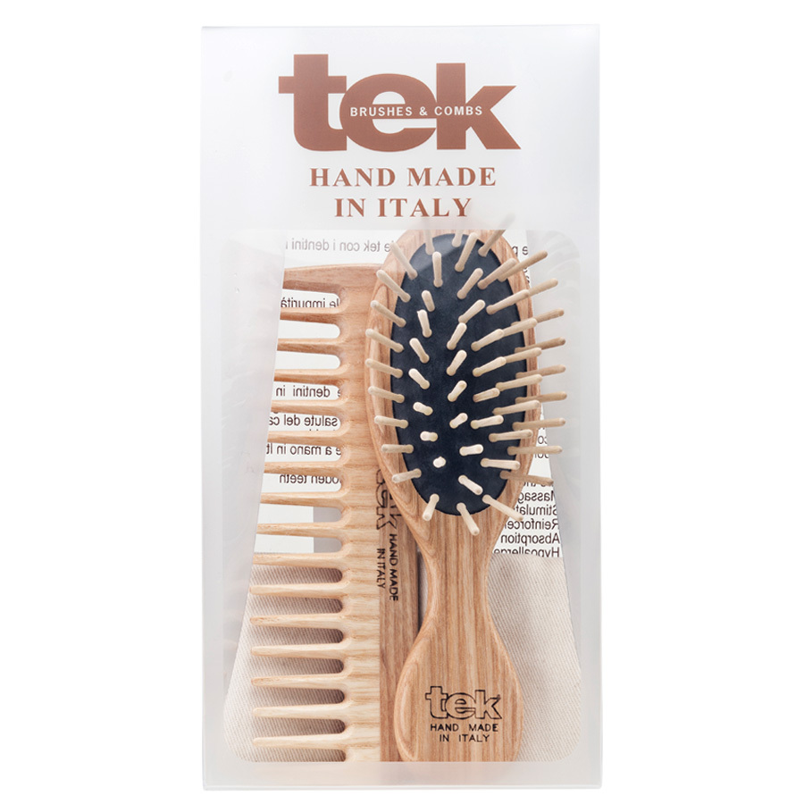 糖衣魔髮梳組(原木色)