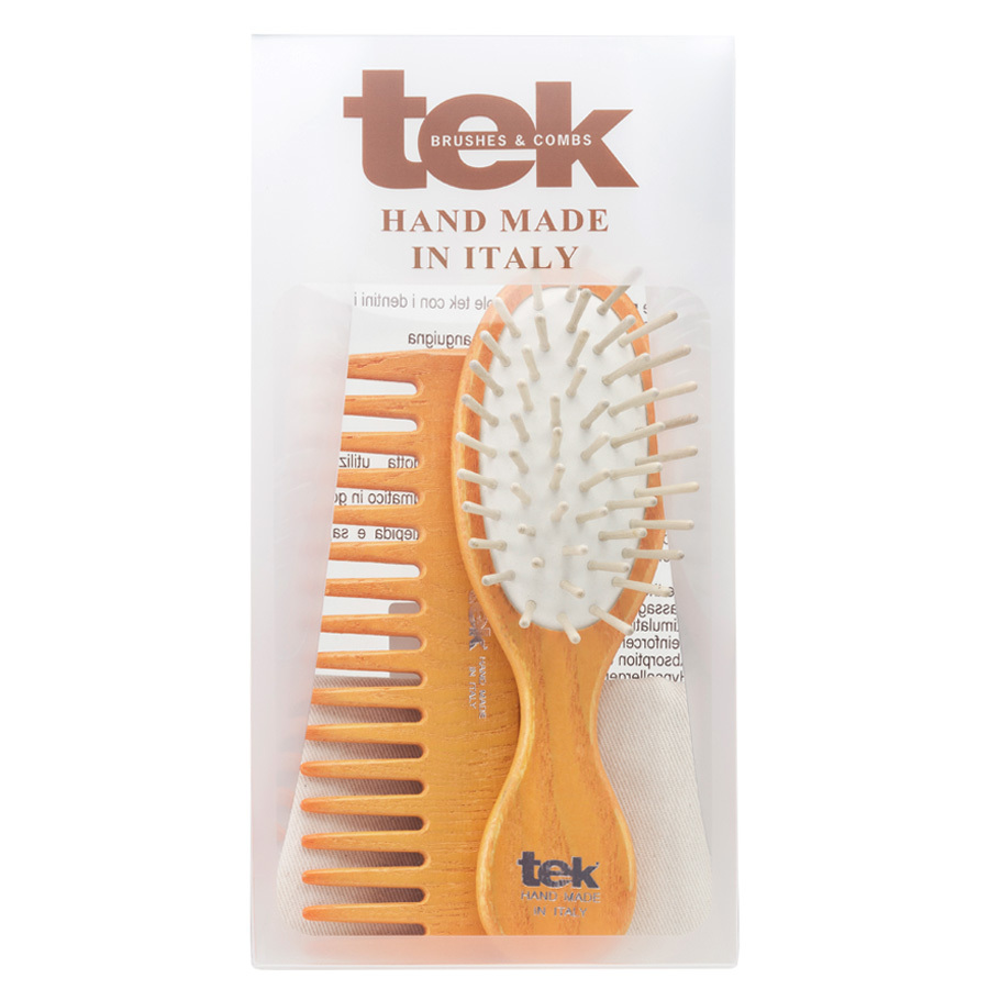 糖衣魔髮梳組(活力橘)