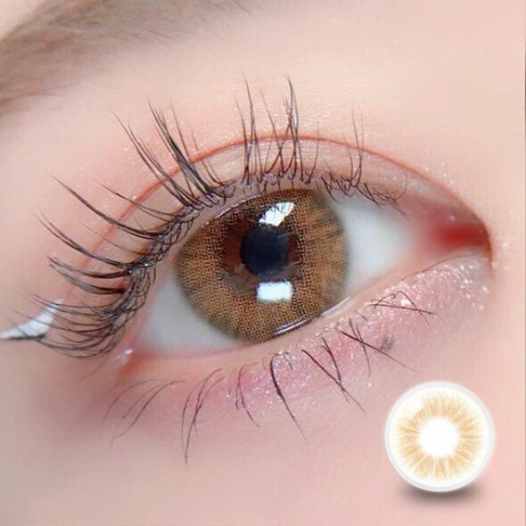 [預訂] OLOLA 1 Month Heiress月拋棄彩妝隱形眼鏡｜每盒1片 ( Brown )