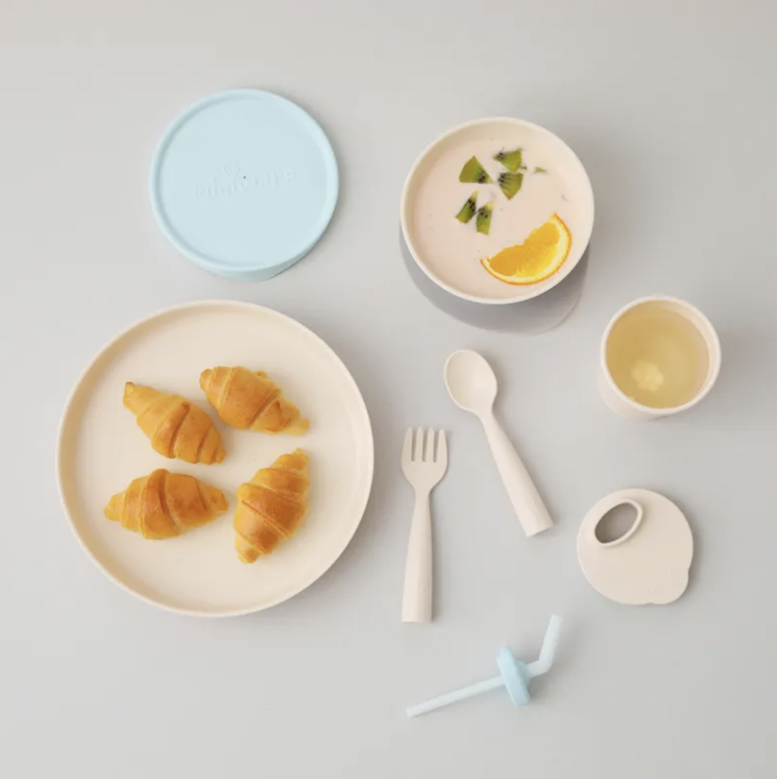 Miniware－天然聚乳酸小食客六入組｜香草薄荷