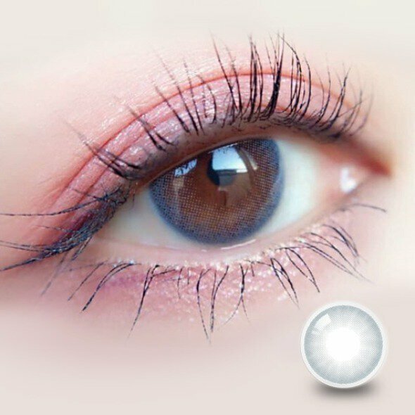 [預訂] OLOLA 1 Month Mellows 月拋棄彩妝隱形眼鏡｜每盒1片( Mystic Gray )