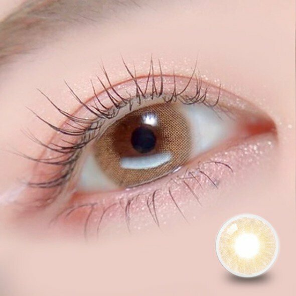 [預訂] OLOLA 1 Month A.Ble 月拋棄彩妝隱形眼鏡｜每盒1片( Brown )