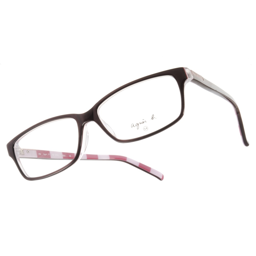【agnes b.】AB2094 BDA 休閒普普風 方框光學眼鏡