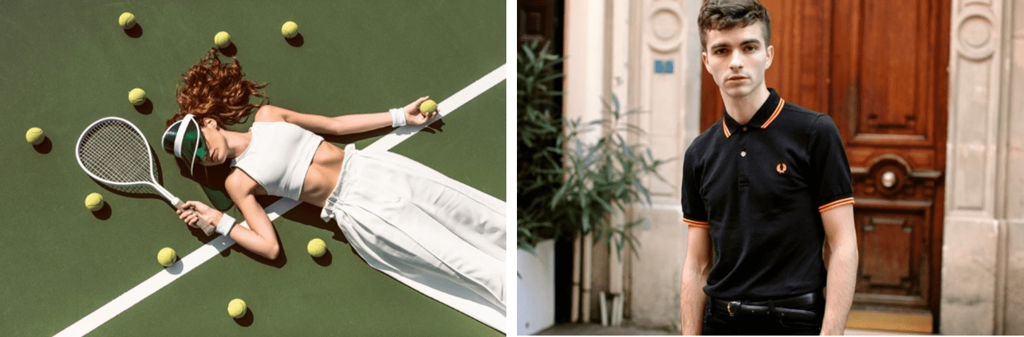 說到最時尚的運動，那一定非網球莫屬。