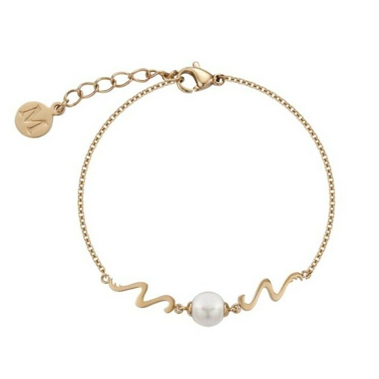 伊絲塔爾雙龍搶珠珍珠手環(圓山限定)