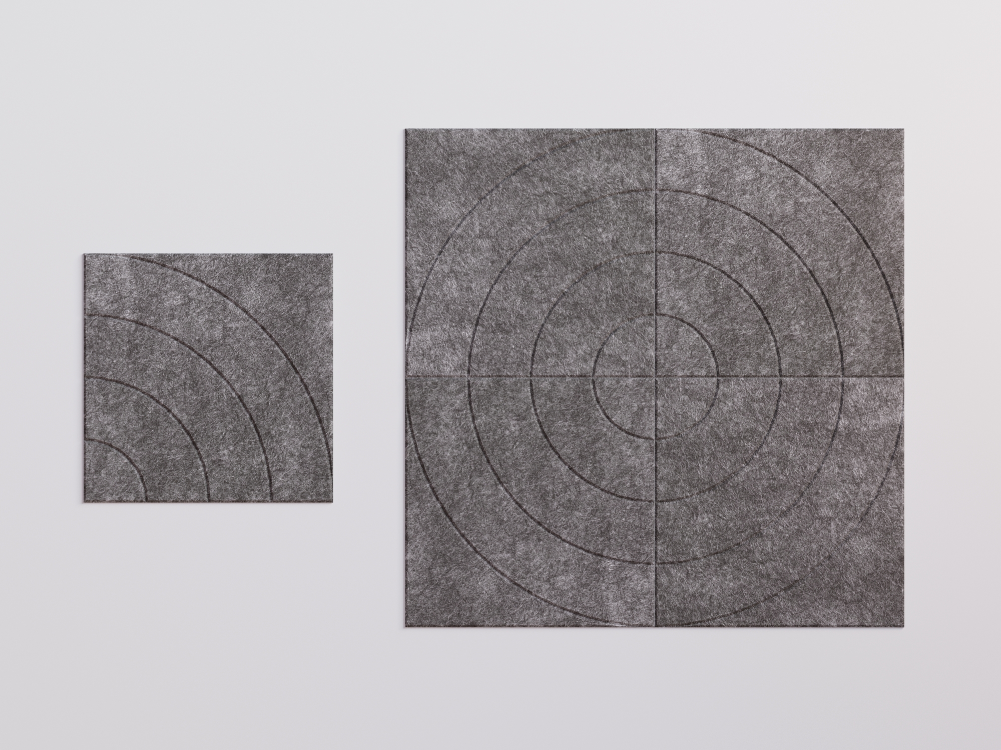 Dart Board Pattern Wall Panel