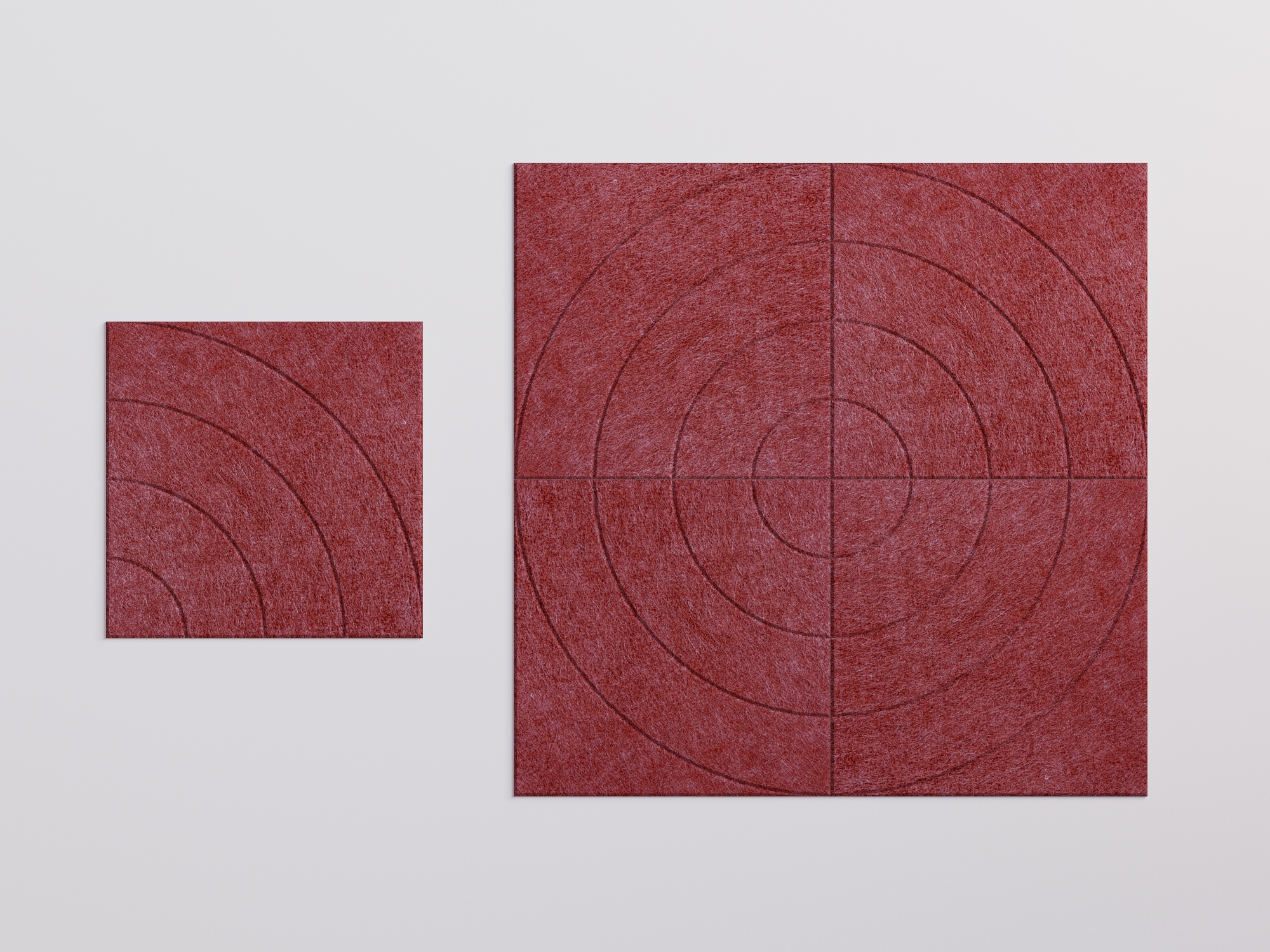 Dart Board Pattern Wall Panel