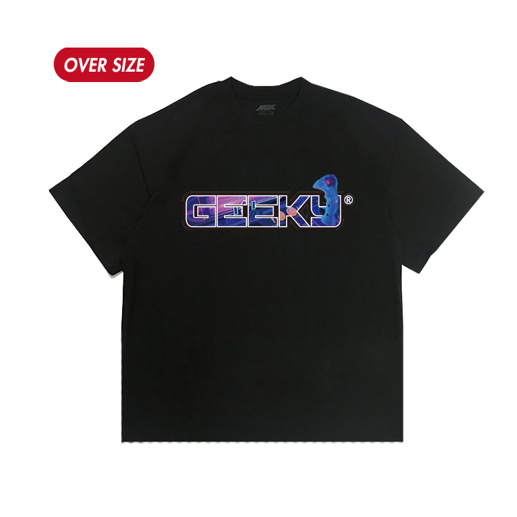 GEEKY 電玩搖把短T-黑