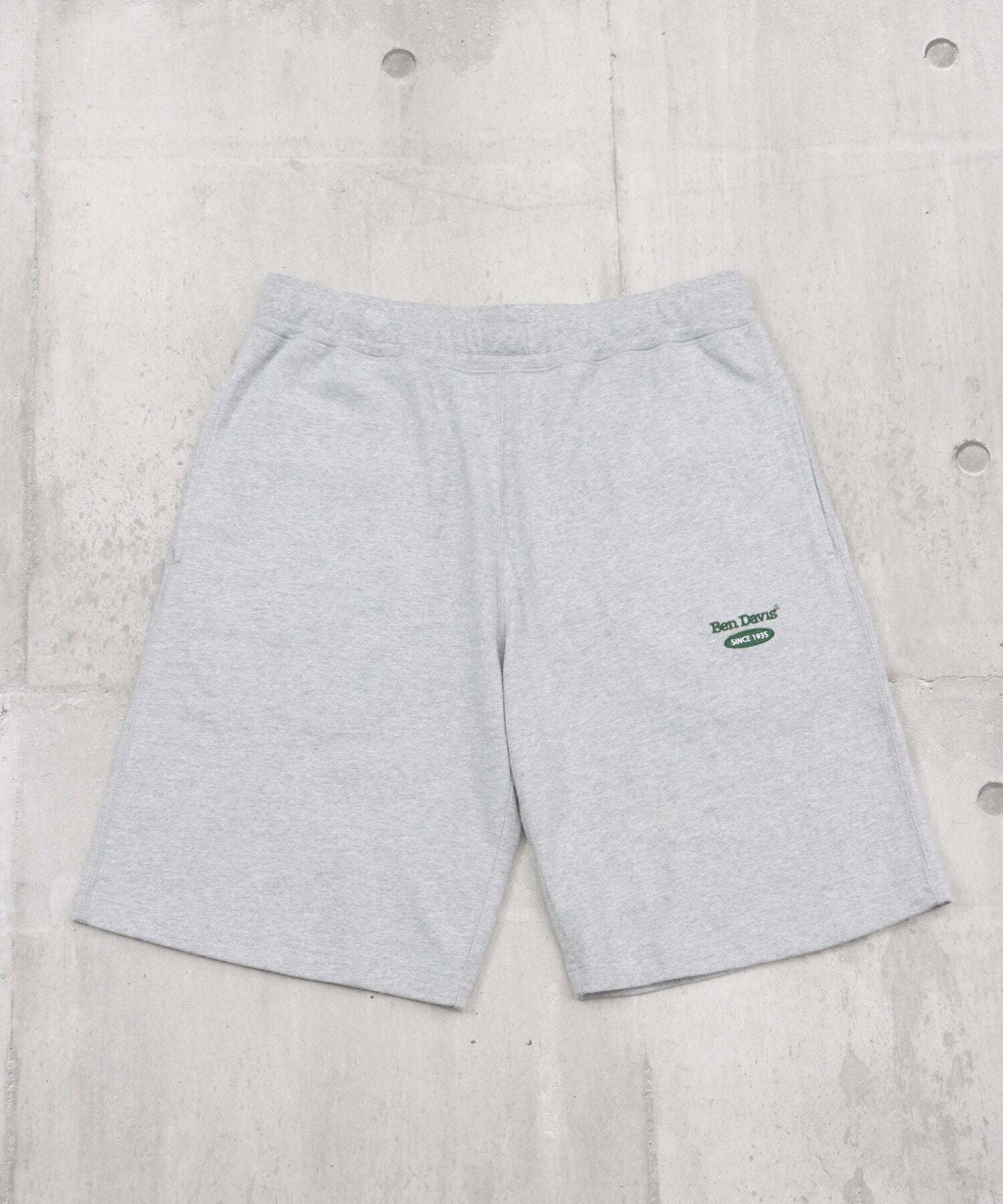 【 BEN DAVIS | 刺繡LOGO棉質短褲 - 2色 】