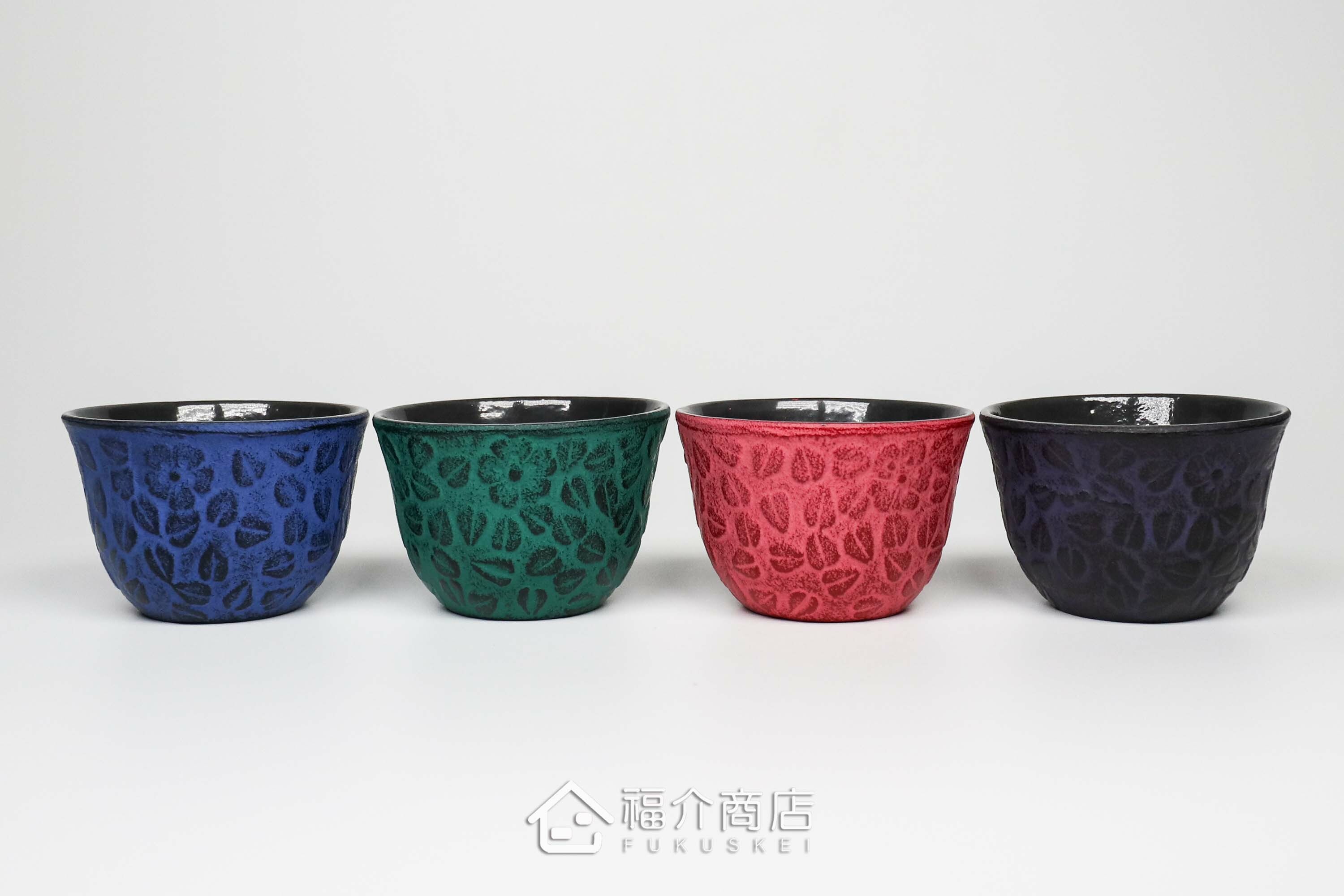 櫻花造型鑄鐵杯