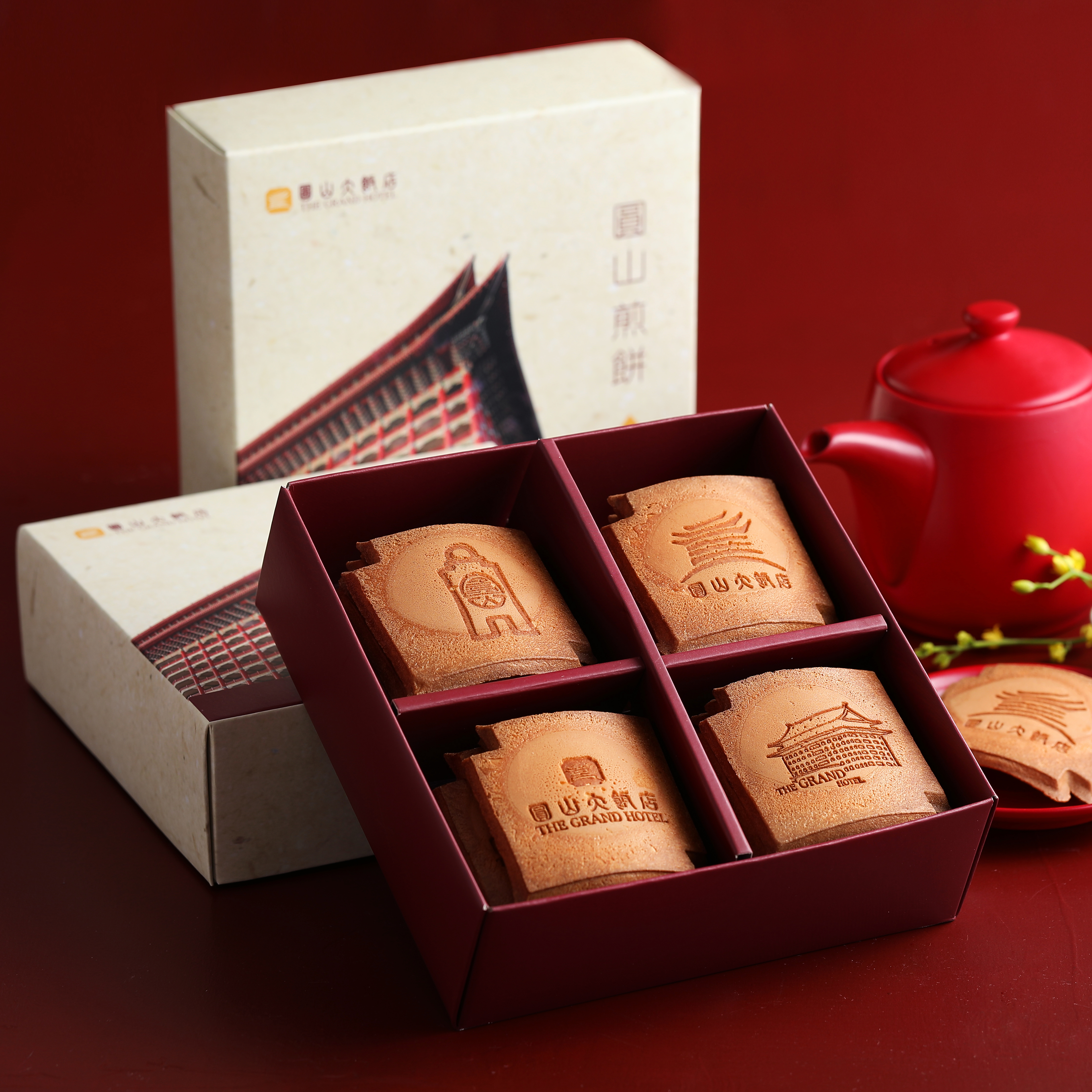 圓山瓦片煎禮盒