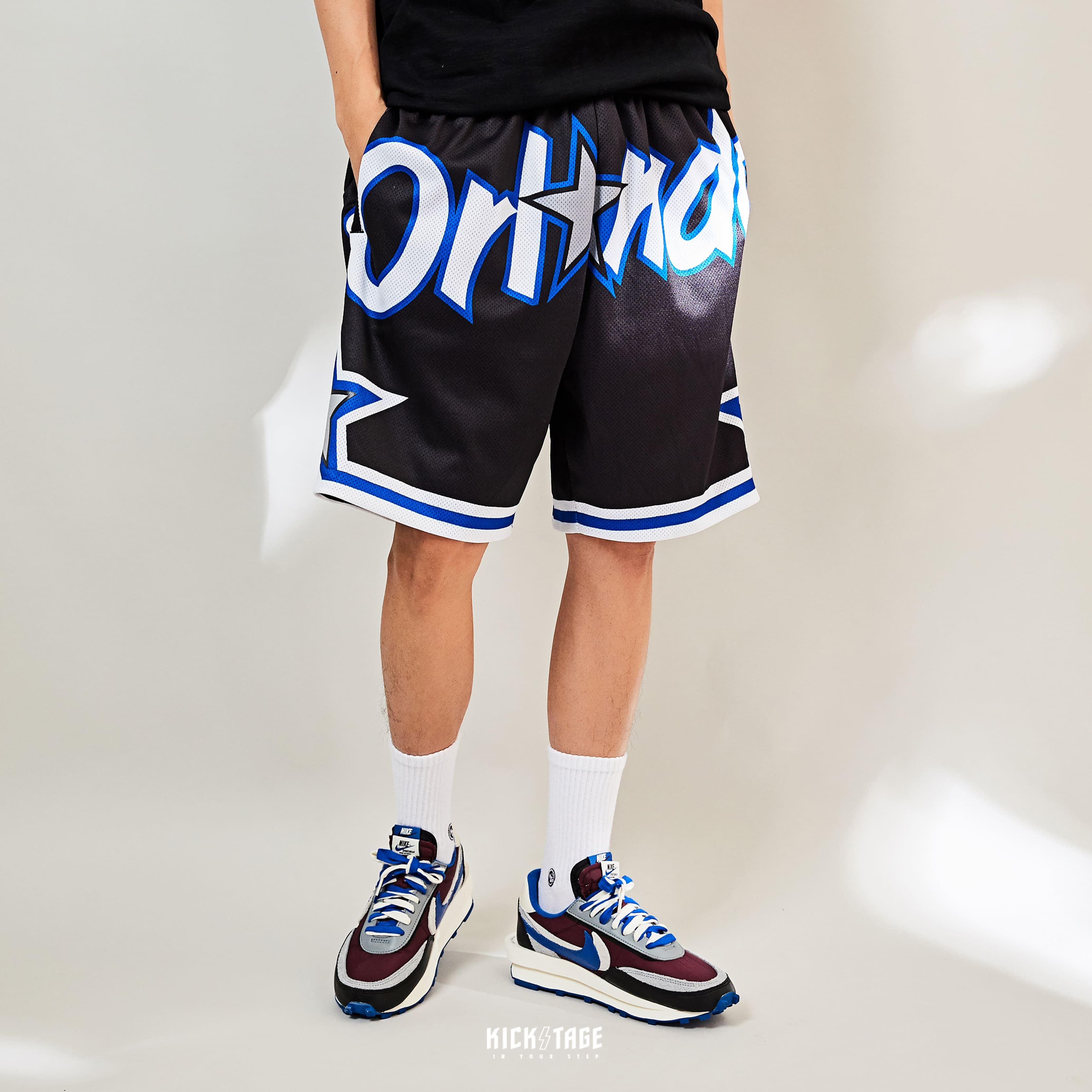 MITCHELL & NESS M&N Blown Out Fashion Jersey 大LOGO球褲